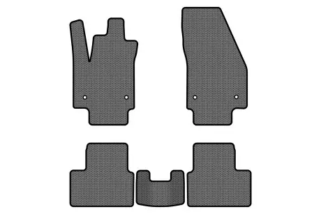 Килимки EVA в салон авто для Meriva B Opel 2010-2018 2 покоління Minivan EU EVAtech OL3385CV5AV4SGB