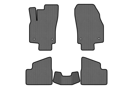 Килимки EVA в салон авто для Astra H MT Opel 2004-2014 3 покоління Combi EU EVAtech OL3549CV5AV4SGB