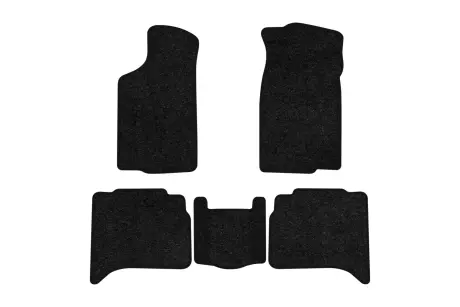 Ворсові килимки Standard в салон авто для Opel Monterey 1992-1998 2 покоління SUV EU чорний кант EVAtech OL42852CB5VEB