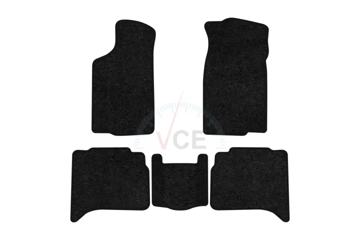 Ворсові килимки Standard в салон авто для Opel Monterey 1992-1998 2 покоління SUV EU чорний кант EVAtech OL42852CB5VEB (фото 1)