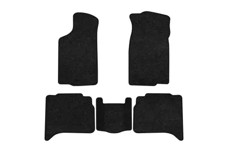 Ворсові килимки Premium в салон авто для Opel Monterey 1992-1998 2 покоління SUV EU чорний кант EVAtech OL42852CB5VPB