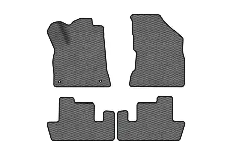 Коврики EVA в салон авто для 5008 Peugeot 2009-2017 1 поколение Minivan EU EVAtech PT1706PEC4CP2RGB