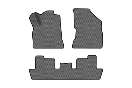 Коврики EVA в салон авто для 5008 Peugeot 2009-2017 1 поколение Minivan EU EVAtech PT1706ZE3CP2RGB