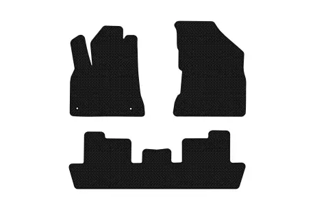 Коврики EVA в салон авто для 5008 Peugeot 2009-2017 1 поколение Minivan EU EVAtech PT1706ZV3CP2KBB