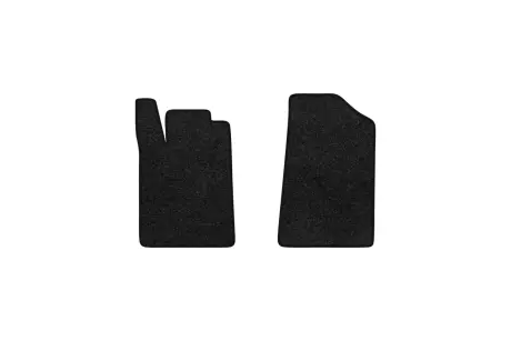 Ворсові килимки Premium в салон авто для Peugeot 607 1999-2010 1 покоління Sedan EU чорний кант EVAtech PT21577AV2VPB