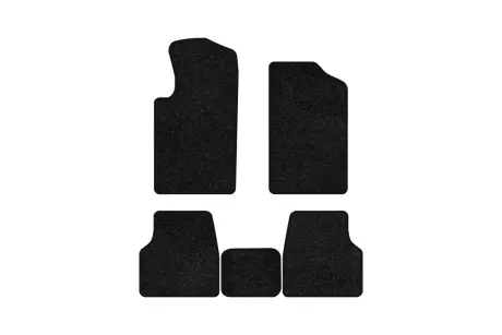 Ворсовые коврики Standard в салон авто для Peugeot 405 1987-1997 1 поколение Combi EU черный кант EVAtech PT22537CG5VEB