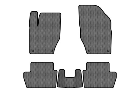 Килимки EVA в салон авто для 308 5-doors AT Peugeot 2007-2013 1 покоління Htb EU EVAtech PT3294CV5CP4SGB