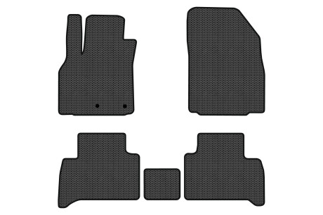 Коврики EVA в салон авто для Grand Scenic III 7 seats moving armrest AT Renault 2009-2015 3 поколения Minivan EU EVAtech RT11745CV5RN2SBB