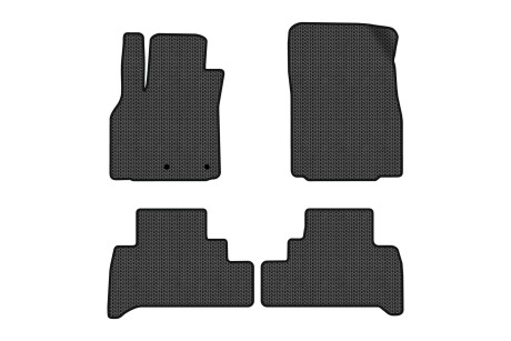 Коврики EVA в салон авто для Grand Scenic III 7 seats moving armrest AT Renault 2009-2015 3 поколения Minivan EU EVAtech RT11745PC4RN2SBB