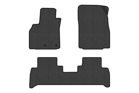 Коврики EVA в салон авто для Grand Scenic III 7 seats moving armrest AT Renault 2009-2015 3 поколения Minivan EU EVAtech RT11745ZB3RN2SBB