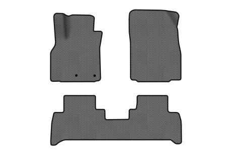 Коврики EVA в салон авто для Grand Scenic III 7 seats moving armrest AT Renault 2009-2015 3 поколения Minivan EU EVAtech RT11745ZD3RN2RGB