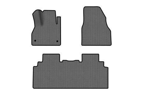 Килимки EVA в салон авто для Kangoo II Maxi Restyling 4-doors Renault 2013-2021 2 покоління Minivan EU EVAtech RT12532ZE3RN2SGB