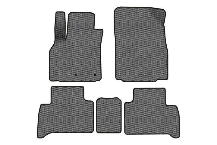 Коврики EVA в салон авто для Scenic III non-moving armrest AT Renault 2009-2015 3 поколения Minivan EU EVAtech RT13319C5RN2RGB (фото 1)