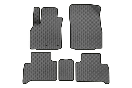 Килимки EVA в салон авто для Scenic III non-moving armrest AT Renault 2009-2015 3 покоління Minivan EU EVAtech RT13319C5RN2SGB