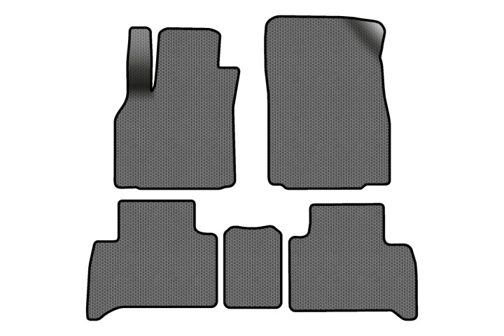 Коврики EVA в салон авто для Scenic III non-moving armrest AT Renault 2009-2015 3 поколения Minivan EU EVAtech RT13319C5SGB (фото 1)