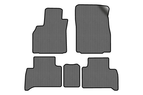 Коврики EVA в салон авто для Scenic III non-moving armrest AT Renault 2009-2015 3 поколения Minivan EU EVAtech RT13319CB5SGB