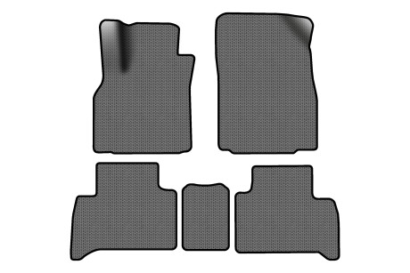 Коврики EVA в салон авто для Scenic III non-moving armrest AT Renault 2009-2015 3 поколения Minivan EU EVAtech RT13319CD5SGB