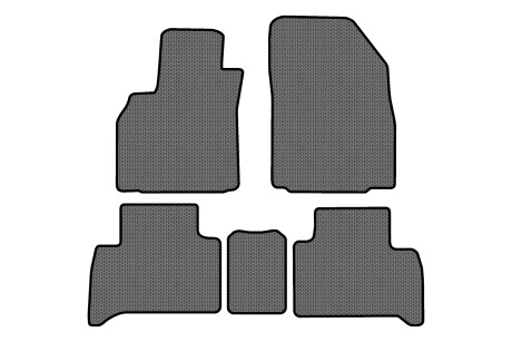 Коврики EVA в салон авто для Scenic III non-moving armrest AT Renault 2009-2015 3 поколения Minivan EU EVAtech RT13319CG5SGB