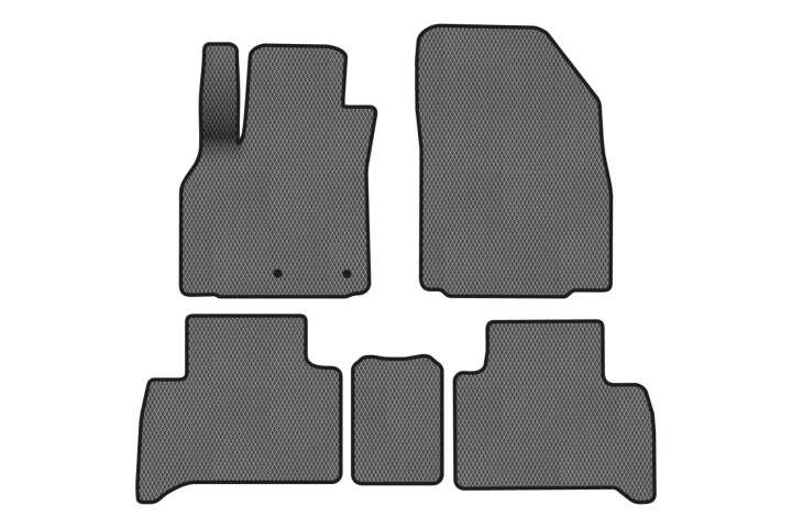 Коврики EVA в салон авто для Scenic III non-moving armrest AT Renault 2009-2015 3 поколения Minivan EU EVAtech RT13319CV5RN2RGB (фото 1)