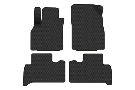 Килимки EVA в салон авто для Scenic III non-moving armrest AT Renault 2009-2015 3 покоління Minivan EU EVAtech RT13319PC4RN2RBB