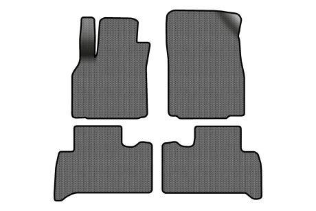 Коврики EVA в салон авто для Scenic III non-moving armrest AT Renault 2009-2015 3 поколения Minivan EU EVAtech RT13319PC4SGB