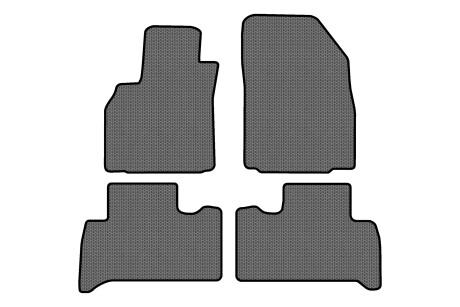 Коврики EVA в салон авто для Scenic III non-moving armrest AT Renault 2009-2015 3 поколения Minivan EU EVAtech RT13319PGC4SGB