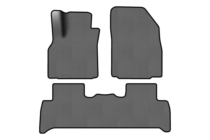 Коврики EVA в салон авто для Scenic III non-moving armrest AT Renault 2009-2015 3 поколения Minivan EU EVAtech RT13319ZE3RGB (фото 1)