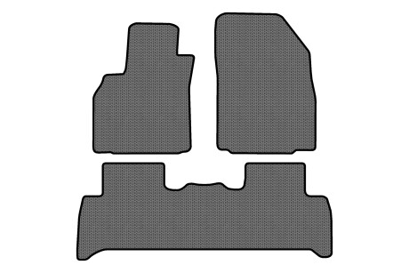 Коврики EVA в салон авто для Scenic III non-moving armrest AT Renault 2009-2015 3 поколения Minivan EU EVAtech RT13319ZG3SGB