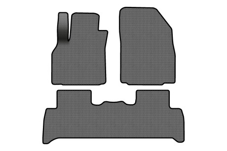 Коврики EVA в салон авто для Scenic III non-moving armrest AT Renault 2009-2015 3 поколения Minivan EU EVAtech RT13319ZV3SGB