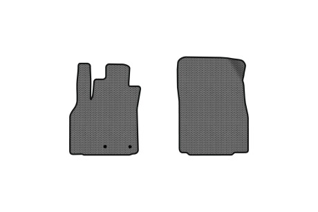 Коврики EVA в салон авто передние для Grand Scenic III 7 seats moving armrest MT Renault 2009-2015 3 поколения Minivan EU EVAtech RT13459A2RN2SGB