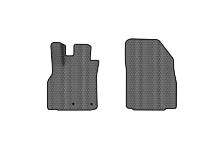 Коврики EVA в салон авто передние для Grand Scenic III 7 seats moving armrest MT Renault 2009-2015 3 поколения Minivan EU EVAtech RT13459AE2RN2SGB