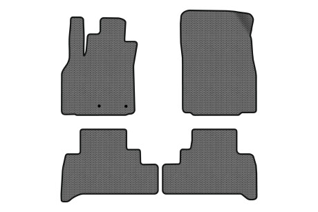 Коврики EVA в салон авто для Grand Scenic III 7 seats moving armrest MT Renault 2009-2015 3 поколения Minivan EU EVAtech RT13459PC4RN2SGB