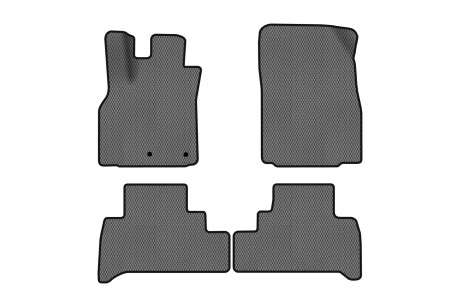 Коврики EVA в салон авто для Grand Scenic III 7 seats moving armrest MT Renault 2009-2015 3 поколения Minivan EU EVAtech RT13459PDC4RN2RGB