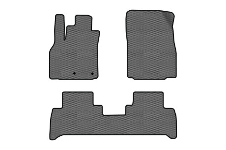 Коврики EVA в салон авто для Grand Scenic III 7 seats moving armrest MT Renault 2009-2015 3 поколения Minivan EU EVAtech RT13459Z3RN2RGB