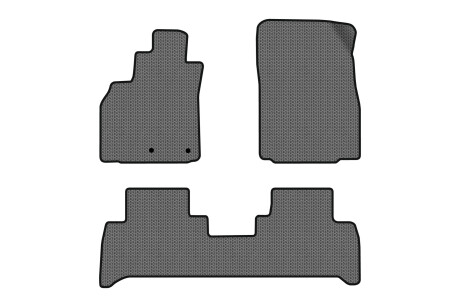 Коврики EVA в салон авто для Grand Scenic III 7 seats moving armrest MT Renault 2009-2015 3 поколения Minivan EU EVAtech RT13459ZB3RN2SGB