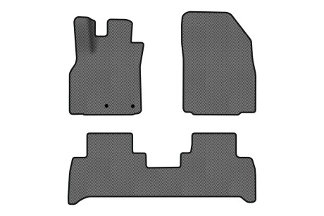 Коврики EVA в салон авто для Grand Scenic III 7 seats moving armrest MT Renault 2009-2015 3 поколения Minivan EU EVAtech RT13459ZE3RN2RGB