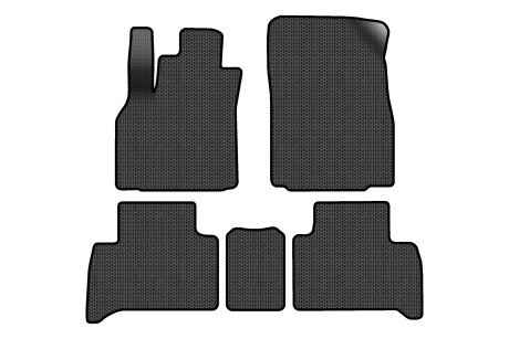 Килимки EVA в салон авто для Scenic III non-moving armrest MT Renault 2009-2015 3 покоління Minivan EU EVAtech RT13468C5SBB