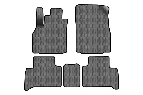 Килимки EVA в салон авто для Scenic III non-moving armrest MT Renault 2009-2015 3 покоління Minivan EU EVAtech RT13468C5SGB