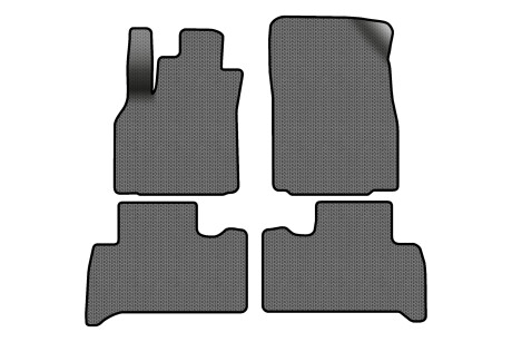 Килимки EVA в салон авто для Scenic III non-moving armrest MT Renault 2009-2015 3 покоління Minivan EU EVAtech RT13468PC4SGB