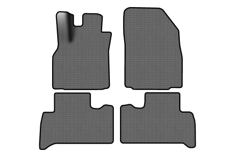 Коврики EVA в салон авто для Scenic III non-moving armrest MT Renault 2009-2015 3 поколения Minivan EU EVAtech RT13468PEC4SGB