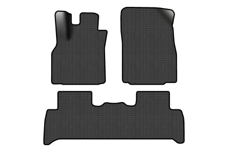 Килимки EVA в салон авто для Scenic III non-moving armrest MT Renault 2009-2015 3 покоління Minivan EU EVAtech RT13468ZD3SBB