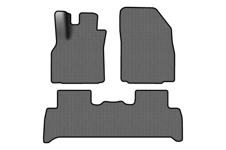 Килимки EVA в салон авто для Scenic III non-moving armrest MT Renault 2009-2015 3 покоління Minivan EU EVAtech RT13468ZE3SGB