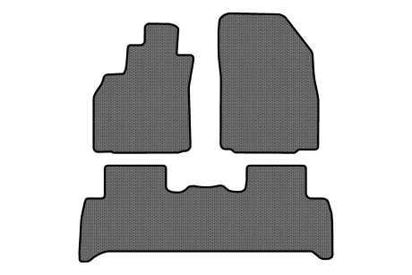 Коврики EVA в салон авто для Scenic III non-moving armrest MT Renault 2009-2015 3 поколения Minivan EU EVAtech RT13468ZG3SGB