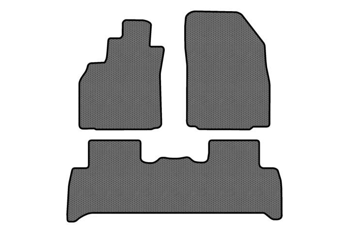 Коврики EVA в салон авто для Scenic III non-moving armrest MT Renault 2009-2015 3 поколения Minivan EU EVAtech RT13468ZG3SGB (фото 1)