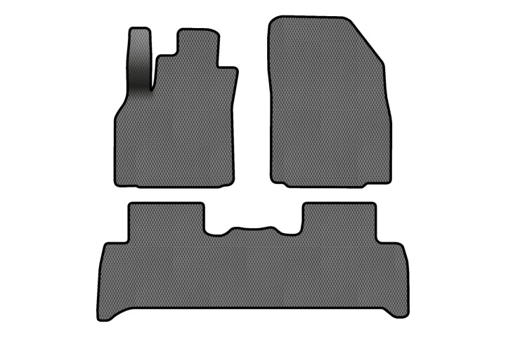 Килимки EVA в салон авто для Scenic III non-moving armrest MT Renault 2009-2015 3 покоління Minivan EU EVAtech RT13468ZV3RGB (фото 1)