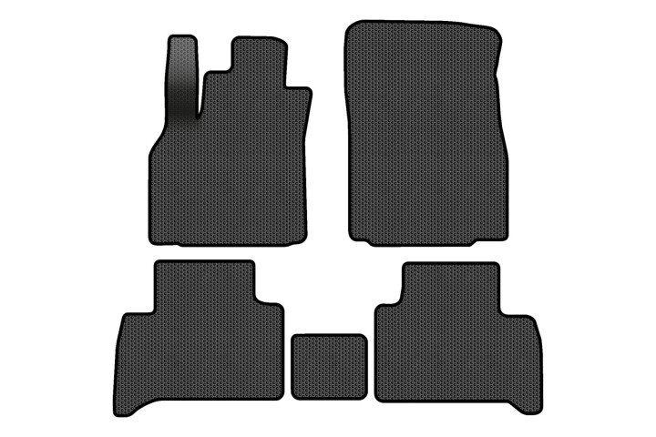 Килимки EVA в салон авто для Scenic III moving armrest MT Renault 2009-2015 3 покоління Minivan EU EVAtech RT13469C5SBB (фото 1)