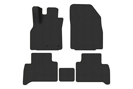 Килимки EVA в салон авто для Scenic III moving armrest MT Renault 2009-2015 3 покоління Minivan EU EVAtech RT13469CE5RN2RBB