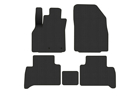 Килимки EVA в салон авто для Scenic III moving armrest MT Renault 2009-2015 3 покоління Minivan EU EVAtech RT13469CV5RN2RBB