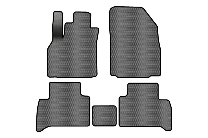 Коврики EVA в салон авто для Scenic III moving armrest MT Renault 2009-2015 3 поколения Minivan EU EVAtech RT13469CV5SGB (фото 1)