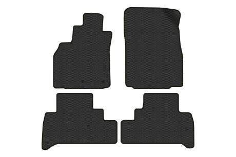 Килимки EVA в салон авто для Scenic III moving armrest MT Renault 2009-2015 3 покоління Minivan EU EVAtech RT13469PBC4RBB